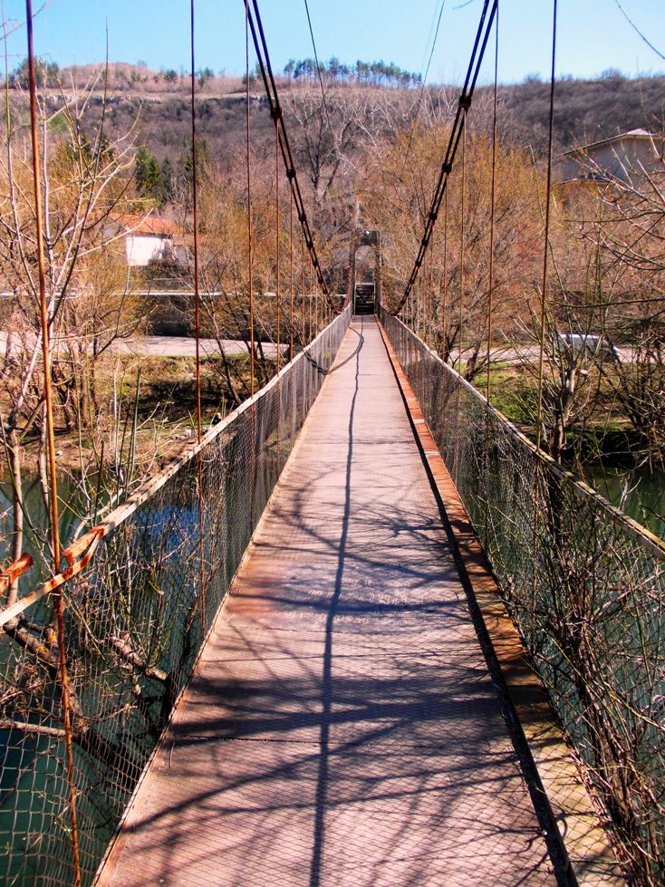 The Suspension Bridge over the Yantra