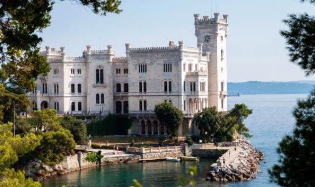 Miramare Castle – as a great alternative to (easy) public transport---an approx. 1 ½ hour brisk walk (from the central train station) along the scenic coastal passeggiata (promenade) di Barcola