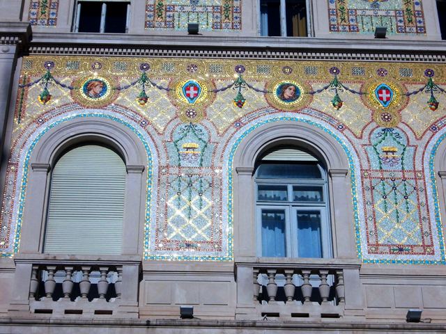 The ornate Palazzo Del Governo - on Piazza Unita d’Italia