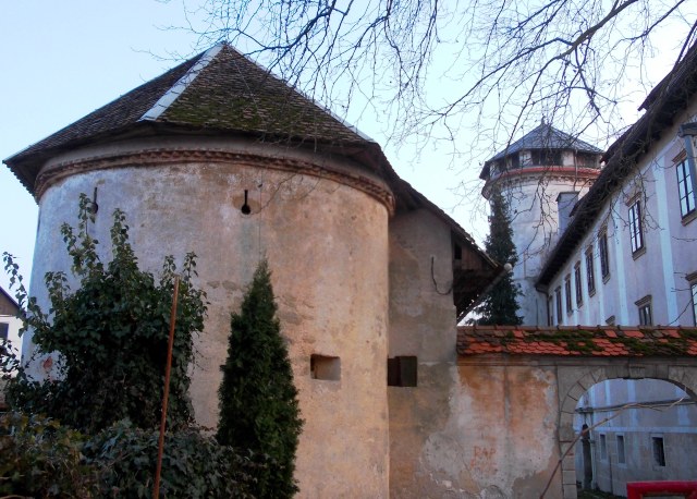 15th Century Old Loka Castle in Stara Loka (Old Loka - orig. dating to the 10th century) - neighboring Škofja Loka 
